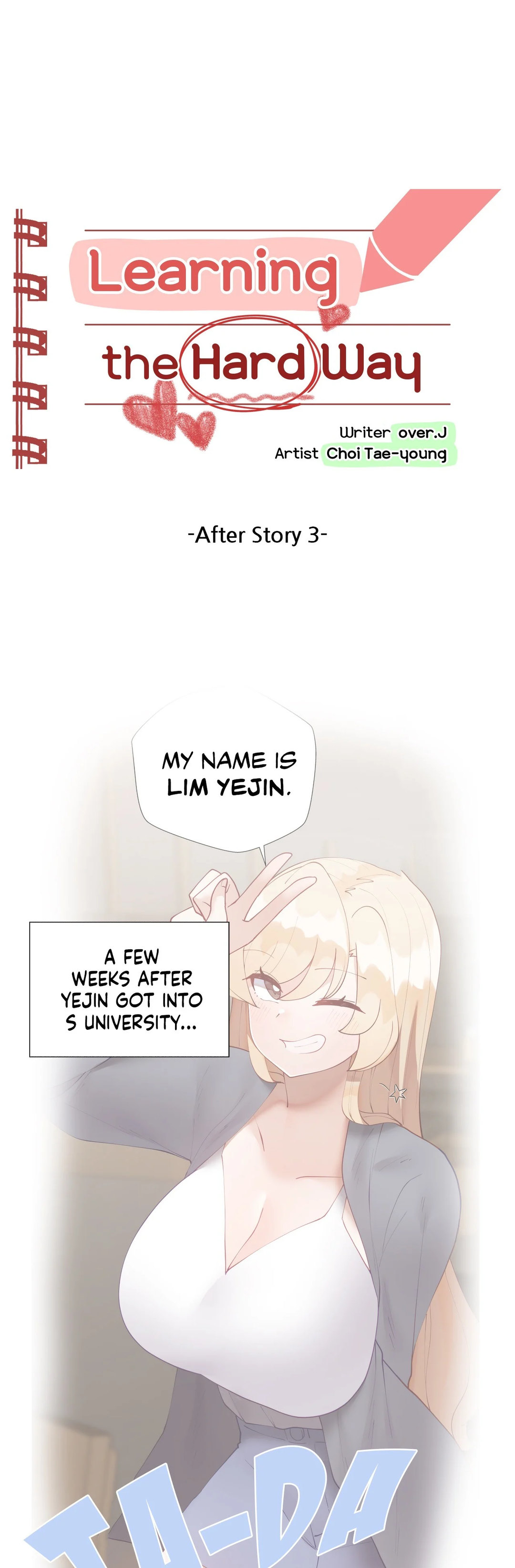 Panel Image 1 for chapter 60 of manhwa Learning the Hard Way on read.oppai.stream