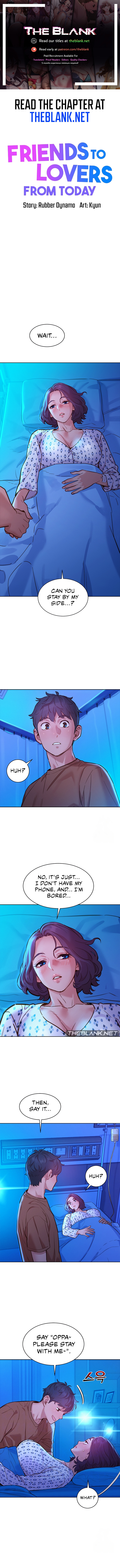 Panel Image 1 for chapter 61 of manhwa Friends to Lovers from Today on read.oppai.stream