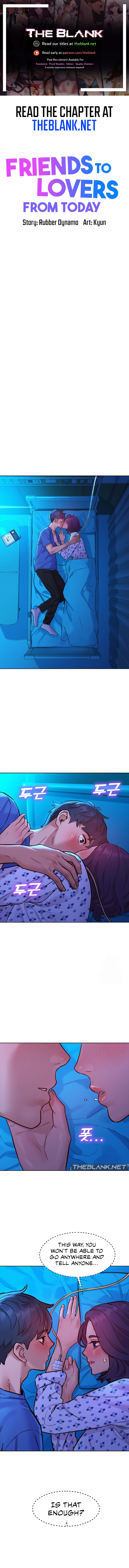 Panel Image 1 for chapter 62 of manhwa Friends to Lovers from Today on read.oppai.stream