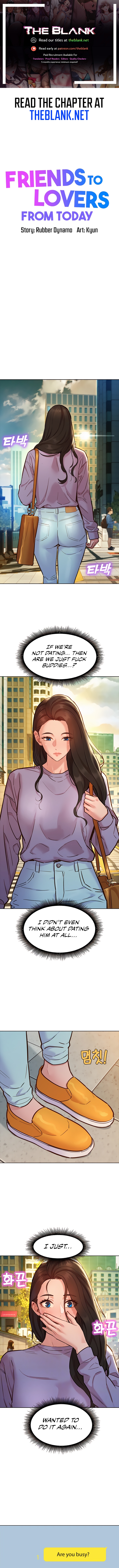 Panel Image 1 for chapter 64 of manhwa Friends to Lovers from Today on read.oppai.stream