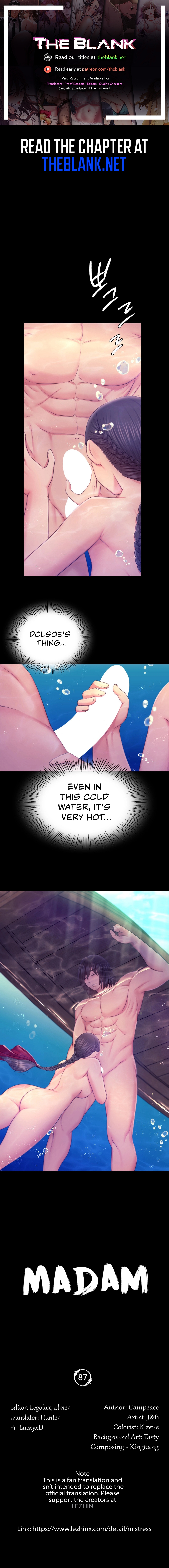 Panel Image 1 for chapter 87 of manhwa Madam on read.oppai.stream