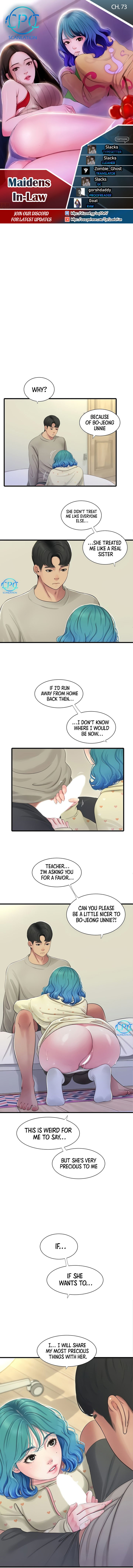 Panel Image 1 for chapter 73 of manhwa Maidens In-Law on read.oppai.stream