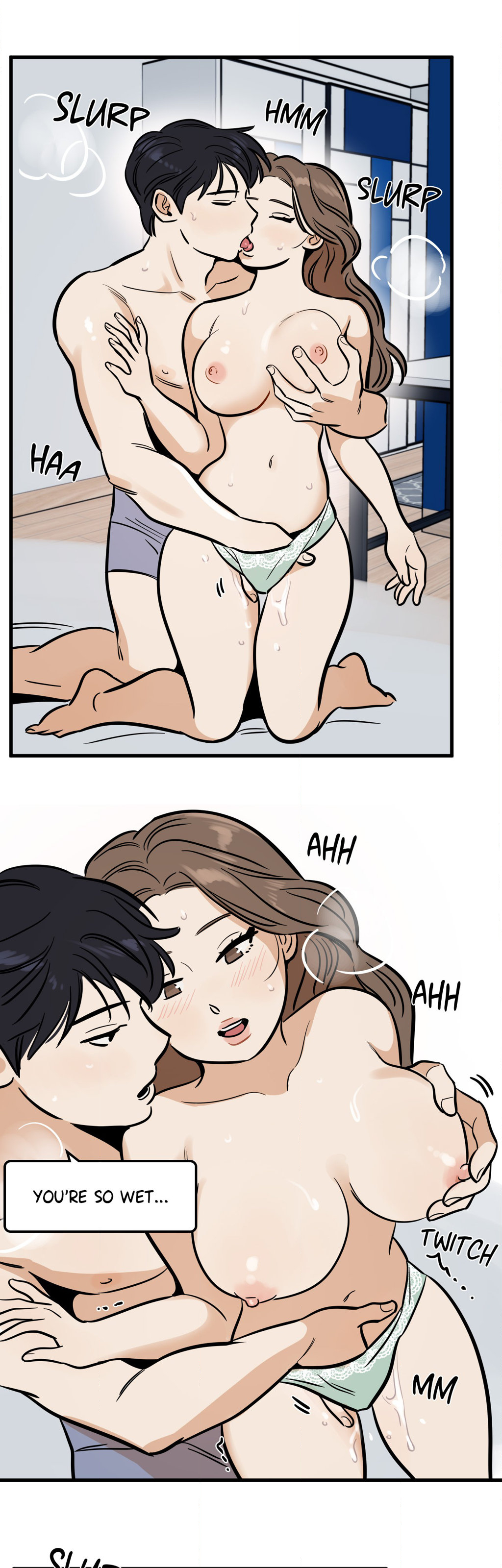 Panel Image 1 for chapter 19 of manhwa Naughty Positions on read.oppai.stream