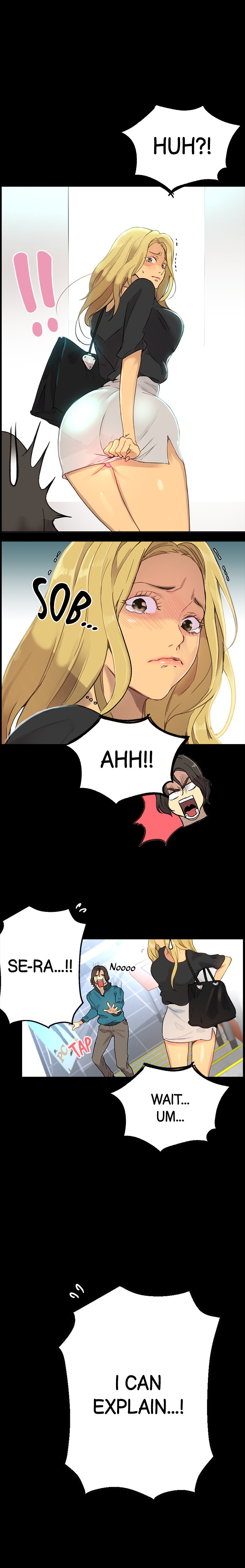 Panel Image 1 for chapter 8 of manhwa PC Café HOTTIES on read.oppai.stream