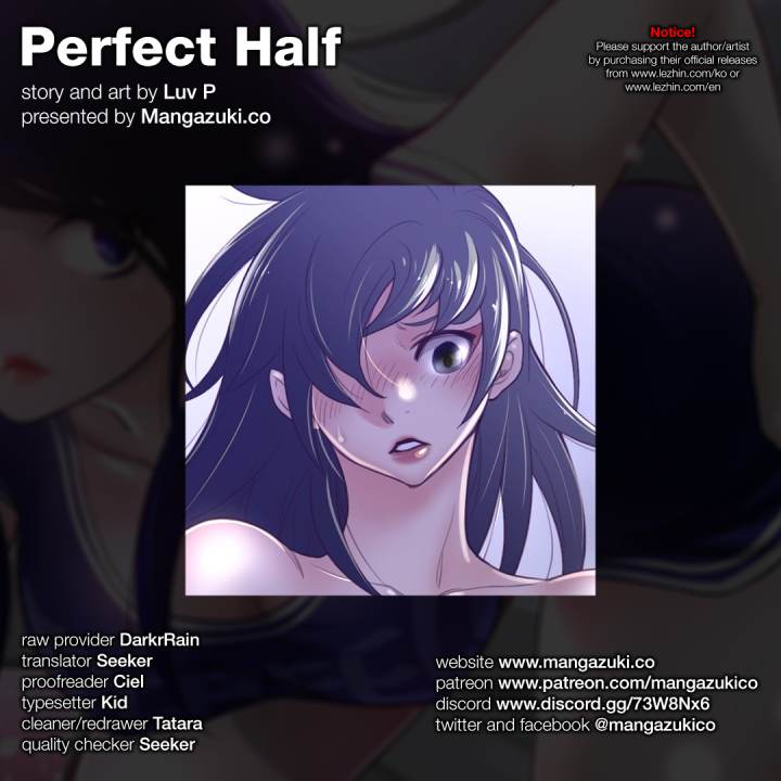 Panel Image 1 for chapter 33 of manhwa Perfect Half on read.oppai.stream