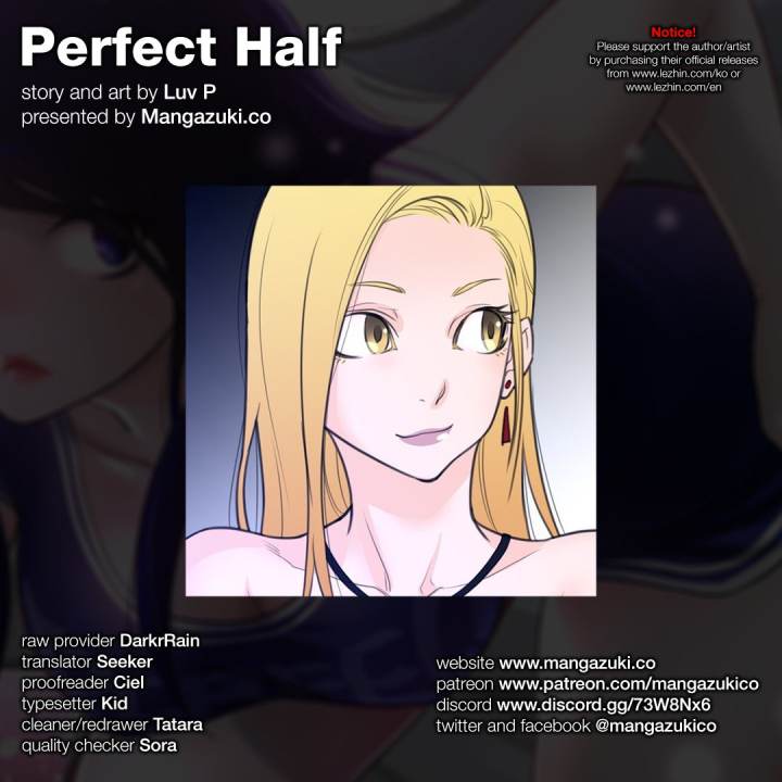 Panel Image 1 for chapter 50 of manhwa Perfect Half on read.oppai.stream