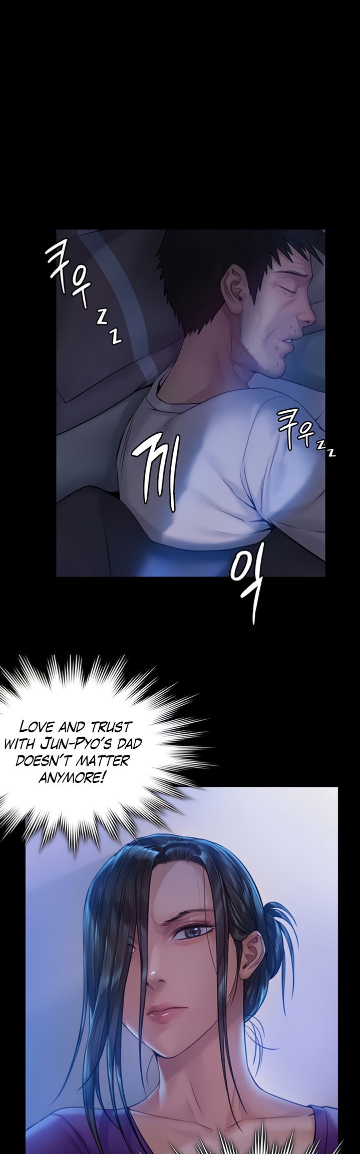 Panel Image 1 for chapter 185 of manhwa Queen Bee on read.oppai.stream