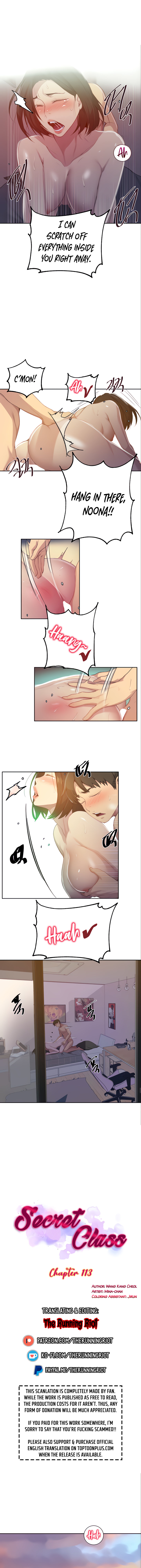 Panel Image 1 for chapter 113 of manhwa Secret Class on read.oppai.stream