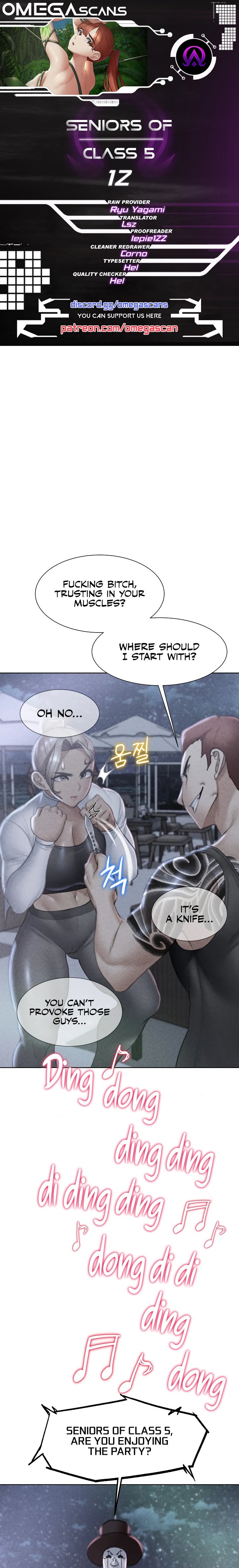 Panel Image 1 for chapter 12 of manhwa Seniors of Class 5 on read.oppai.stream