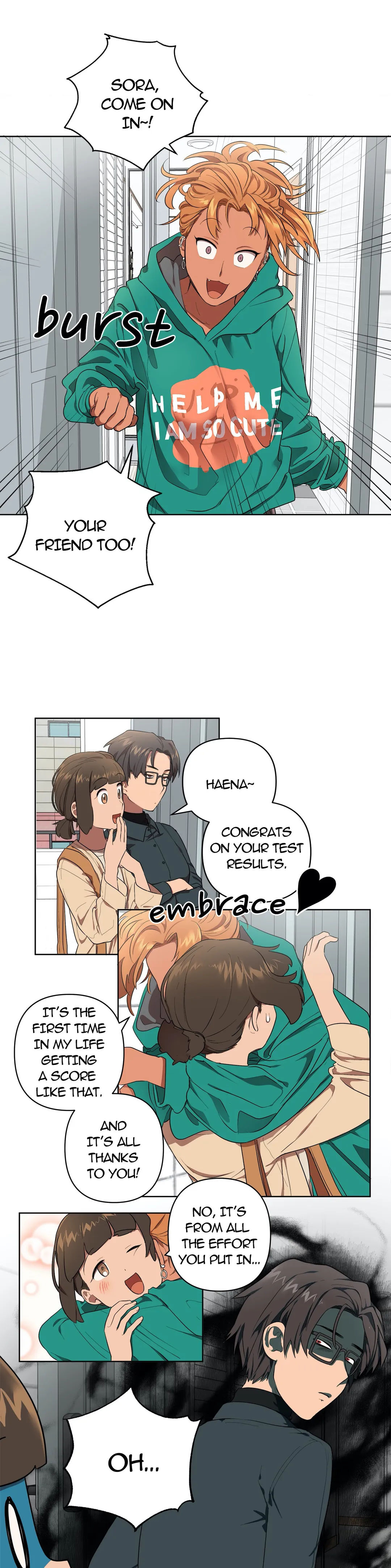 Panel Image 1 for chapter 17 of manhwa Sora & Haena on read.oppai.stream