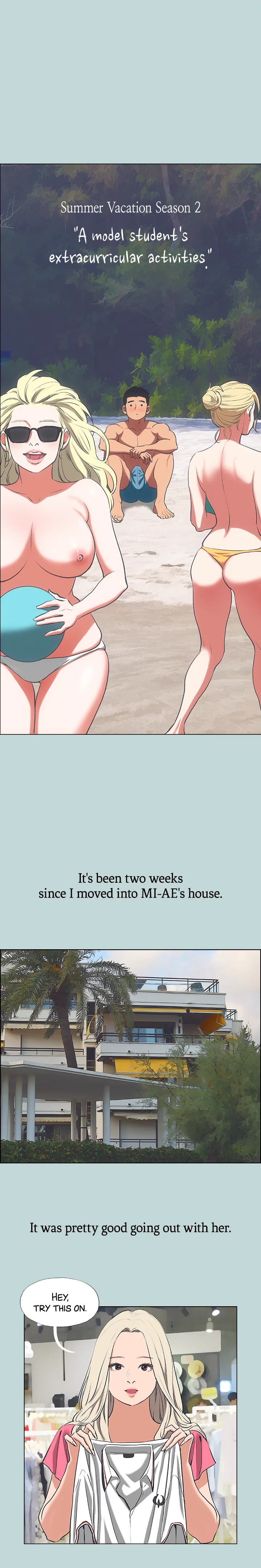 Panel Image 1 for chapter 60 of manhwa Summer Vacation on read.oppai.stream