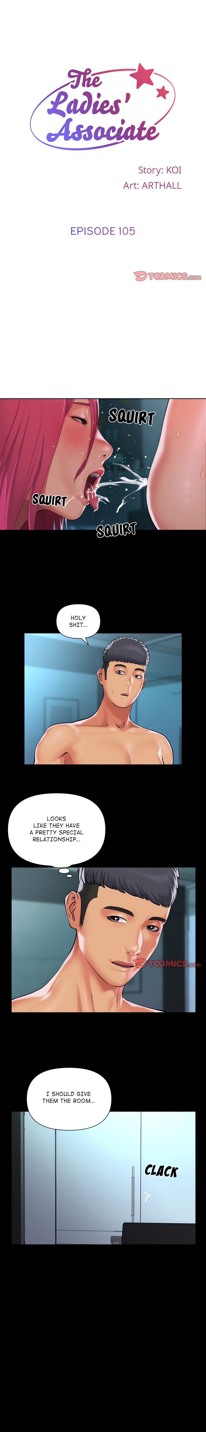 Panel Image 1 for chapter 105 of manhwa The Ladies’ Associate on read.oppai.stream