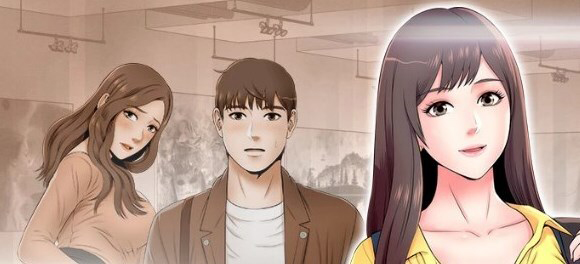 The Mother and Daughter Next Door banner image on Oppai.Stream, read latest manhwa for FREE!