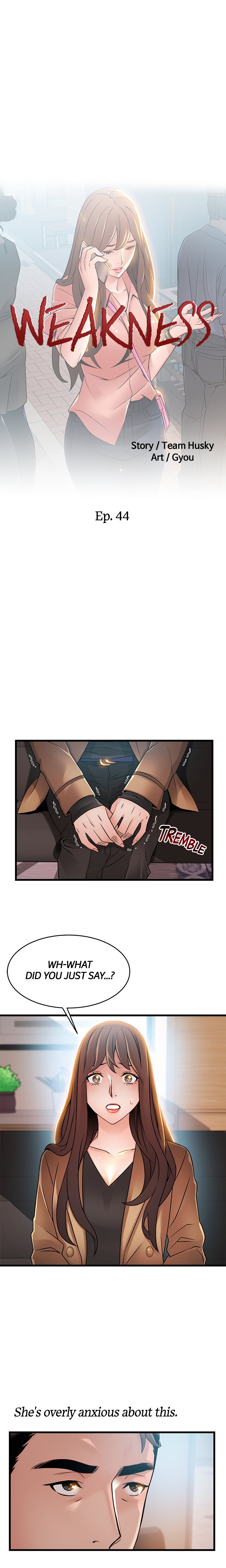 Panel Image 1 for chapter 44 of manhwa Weak Point on read.oppai.stream