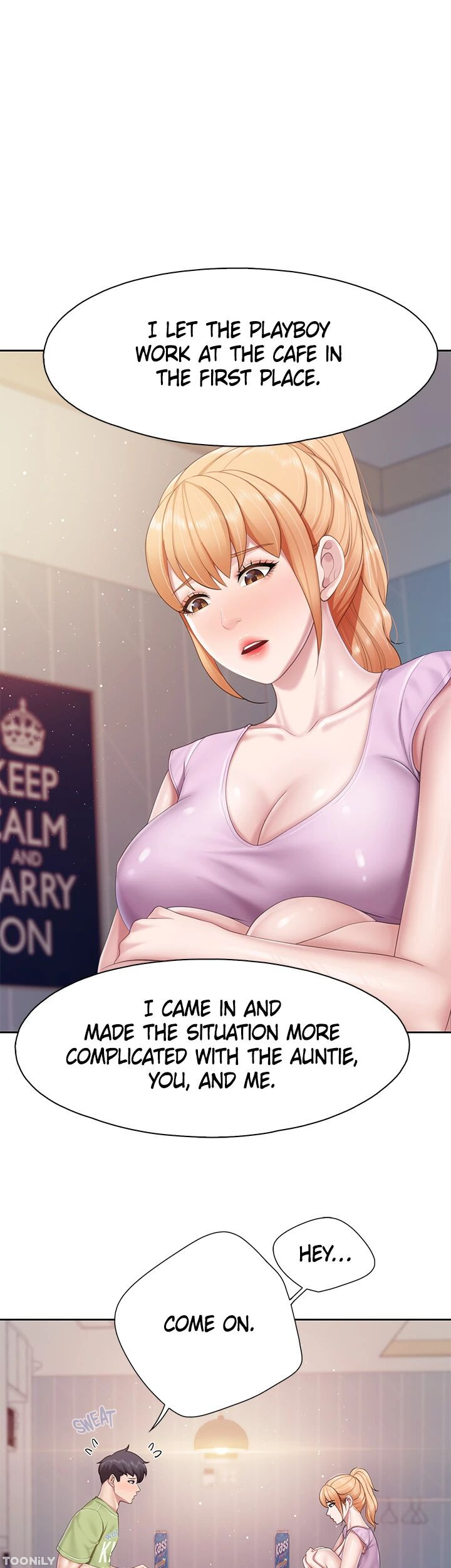 Panel Image 1 for chapter 82 of manhwa Kids Café Moms on read.oppai.stream