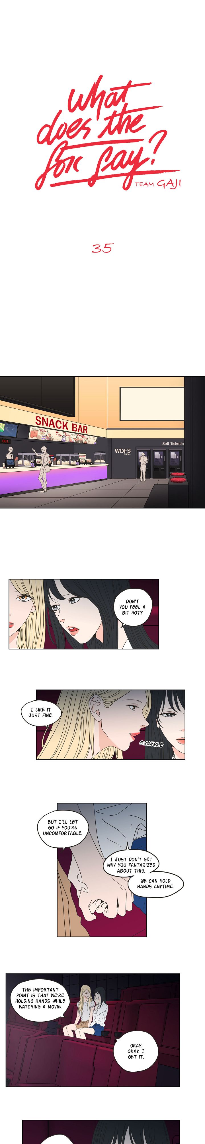 Panel Image 1 for chapter 35 of manhwa What Does the Fox Say? on read.oppai.stream