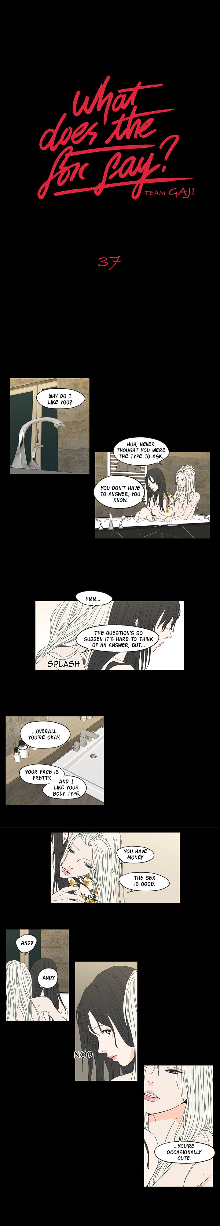 Panel Image 1 for chapter 37 of manhwa What Does the Fox Say? on read.oppai.stream