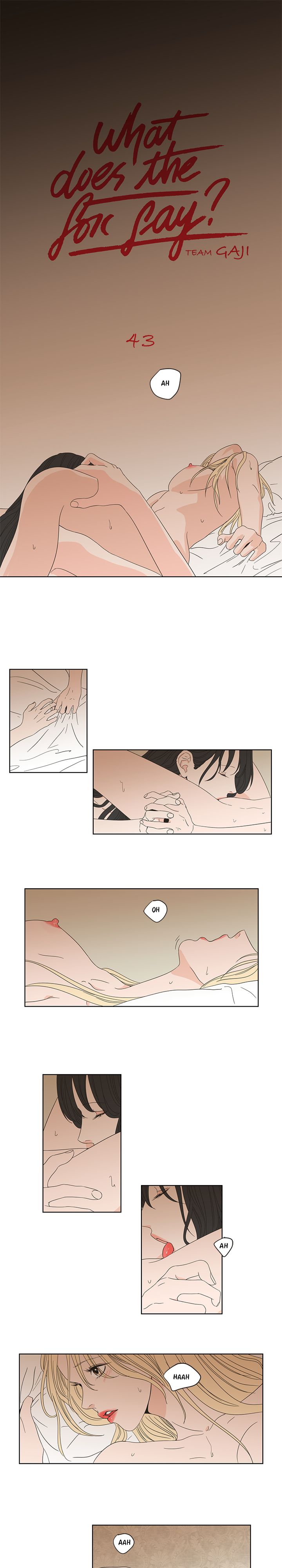 Panel Image 1 for chapter 43 of manhwa What Does the Fox Say? on read.oppai.stream