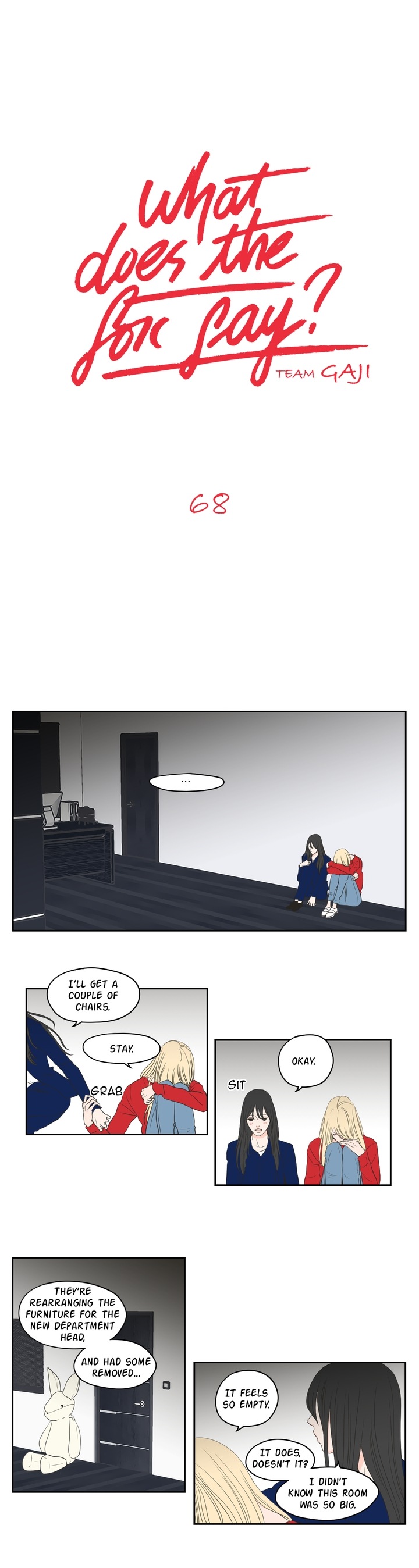 Panel Image 1 for chapter 68 of manhwa What Does the Fox Say? on read.oppai.stream