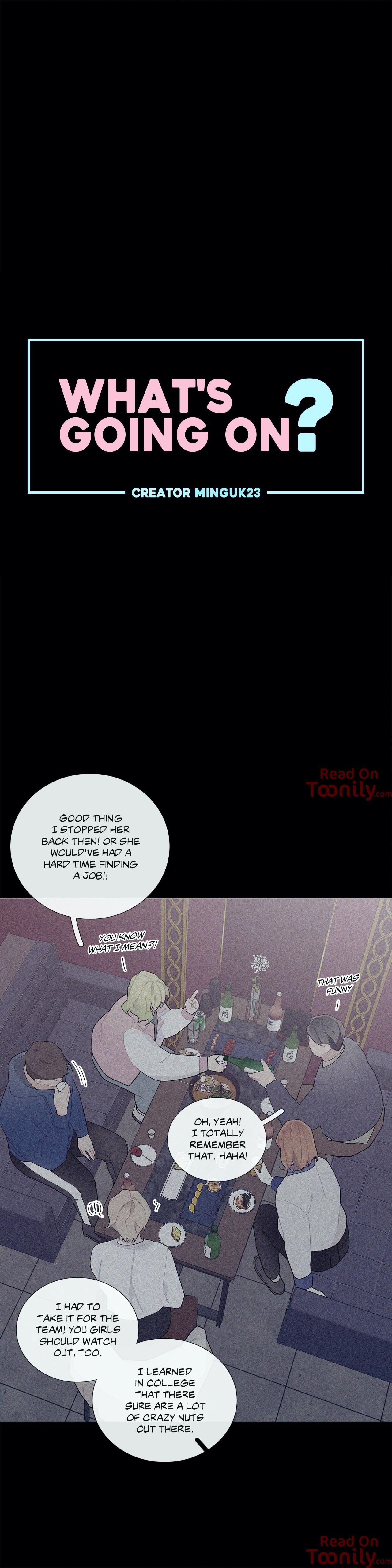 Panel Image 1 for chapter 64 of manhwa What’s Going On? on read.oppai.stream